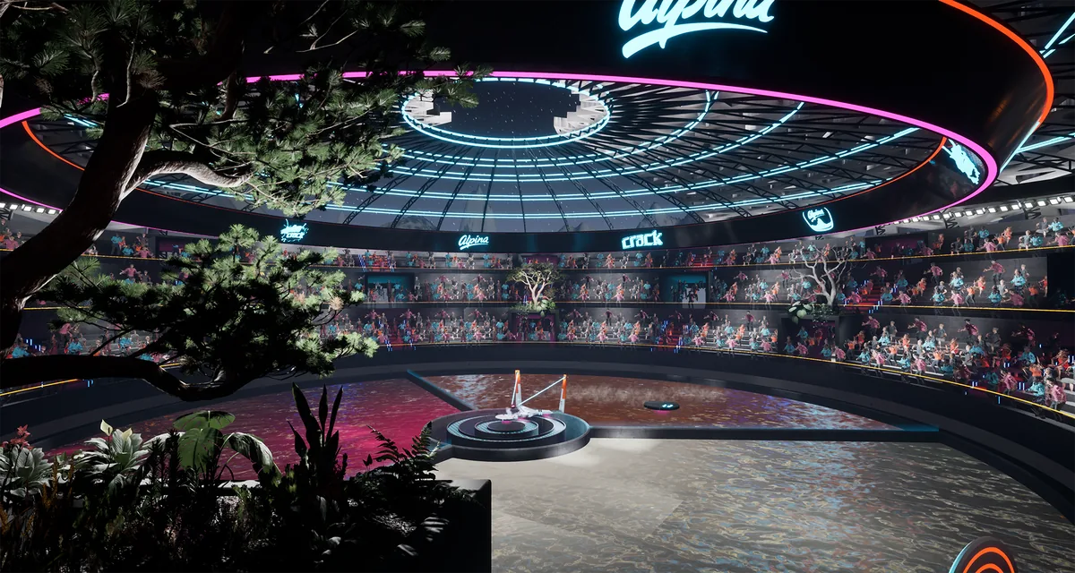 Alpina Challenge game environment