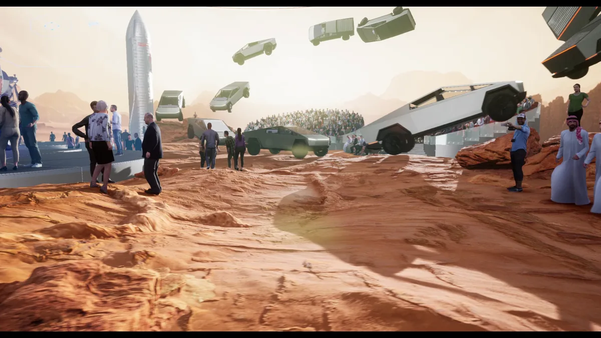 Immersive architectural environment