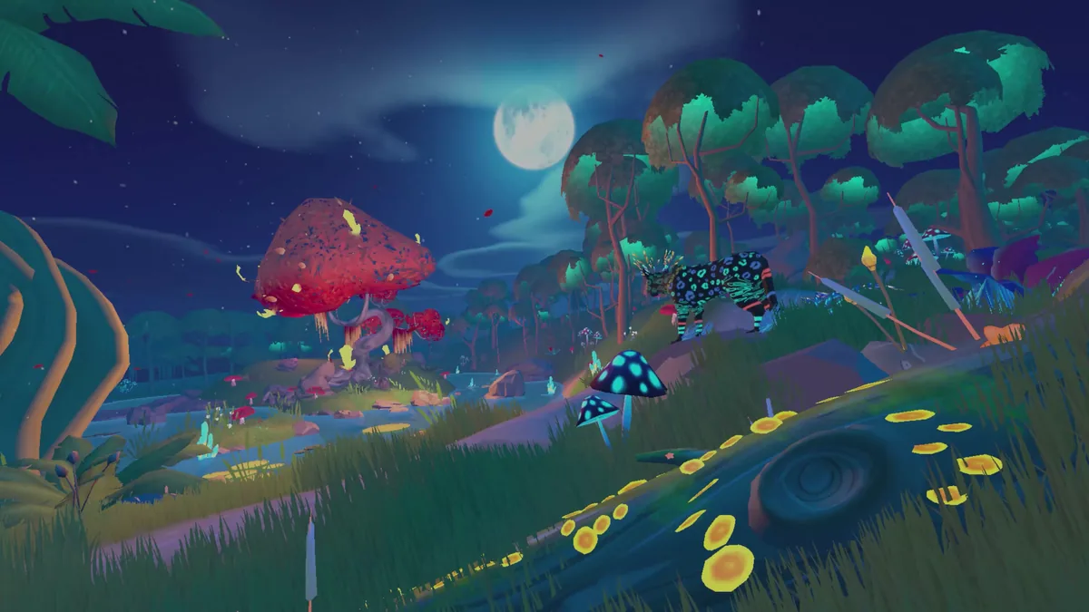 Metaverse environment concept