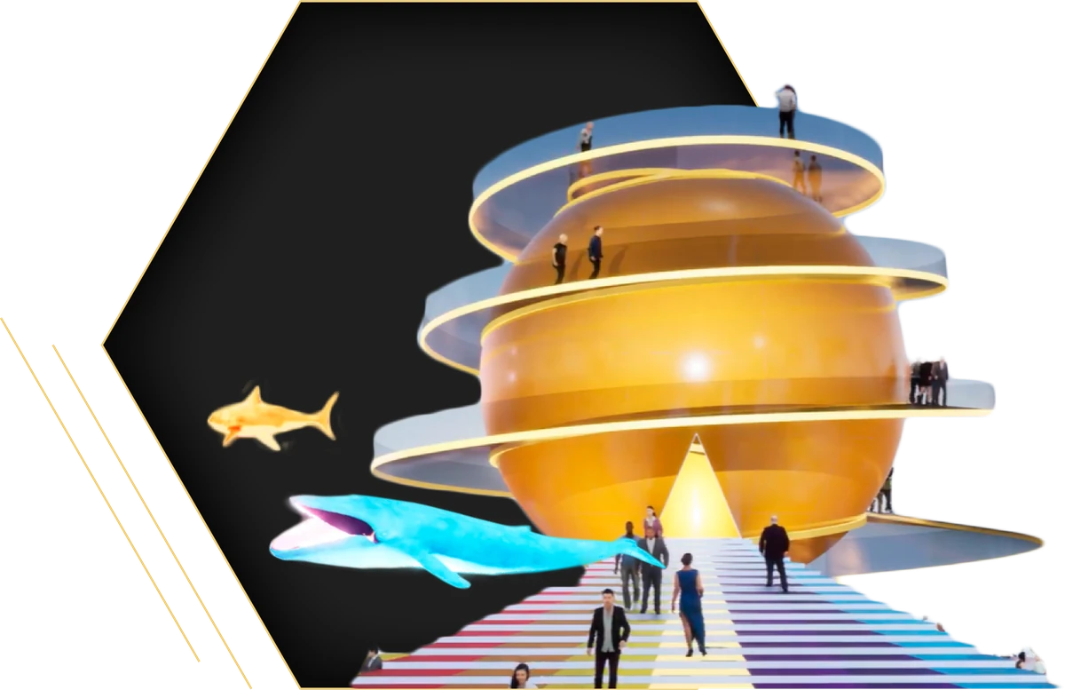 Concept artwork for the Ombiia immersive theater